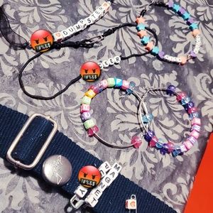 Naughty Jewelry- Curse Words Bad Girl- Custom Made